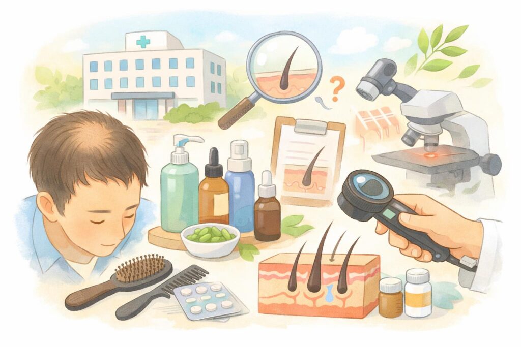 薄毛に悩む男性のための完全個室美容室RELIVE